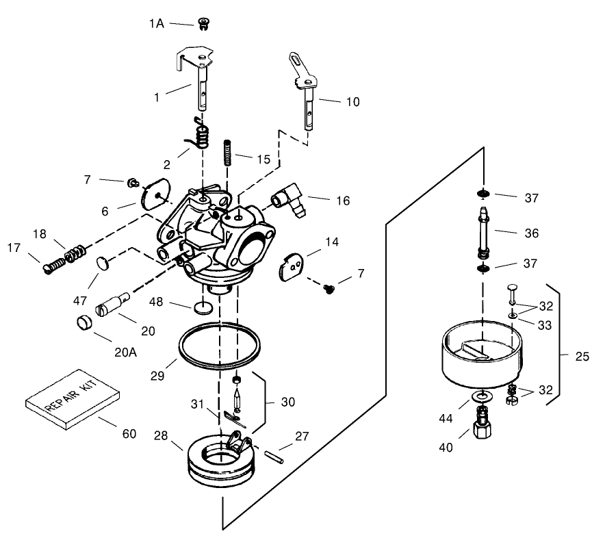Carburetor No. 640169