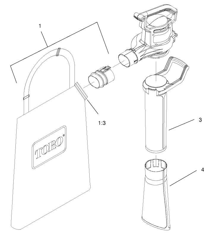 Vacuum Tube And Bag Assembly