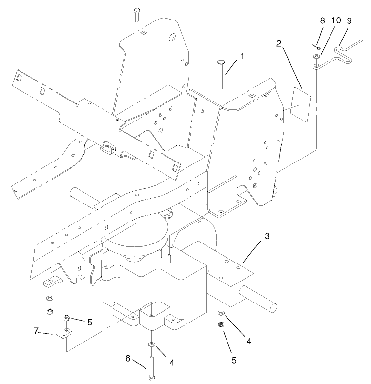 Hydrostatic Transaxle Assembly
