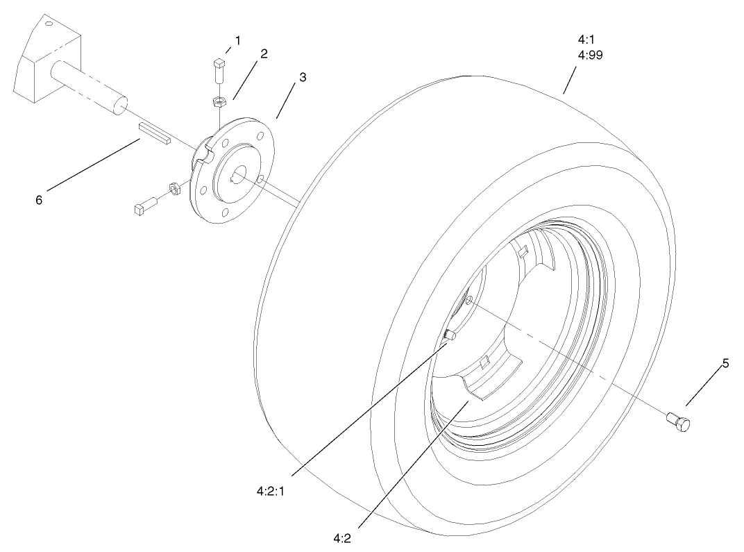 Rear Wheels Assembly