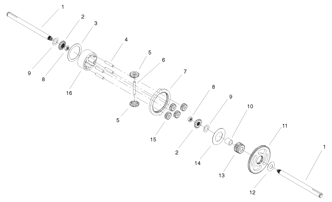Differential Gear Assembly