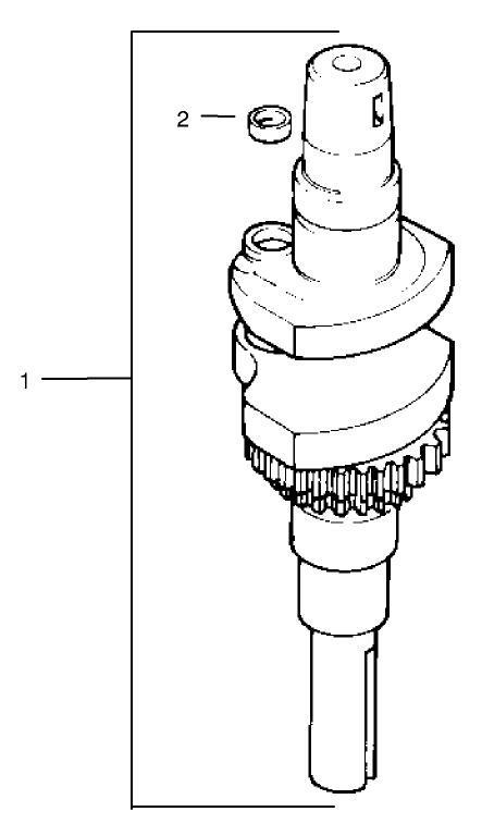 Crankshaft Assembly Kohler Models Cv460s-26505 And Cv460s-26506