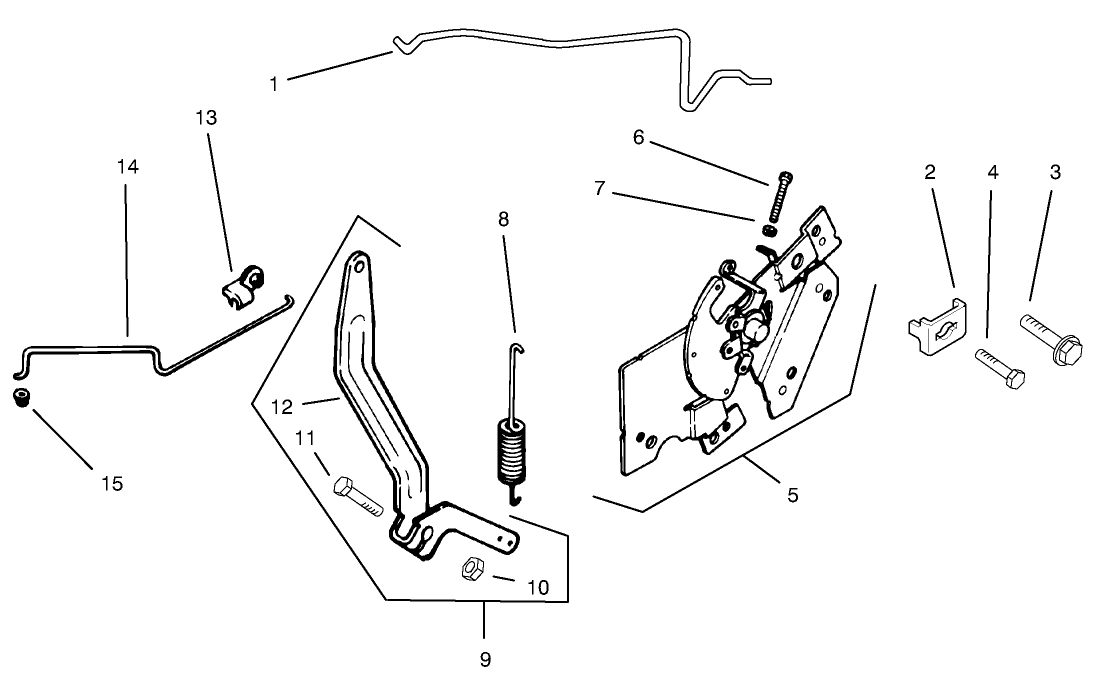 Engine Controls Assembly Kohler Models Cv460s-26505 And Cv460s-26506