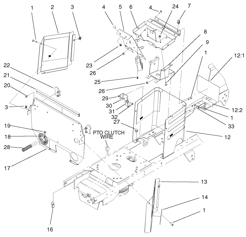 Hoodstand And Firewall Assembly