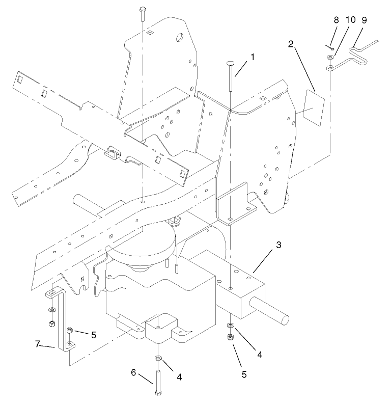 Hydrostatic Transaxle Assembly