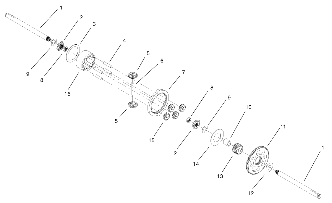 Differential Gear Assembly