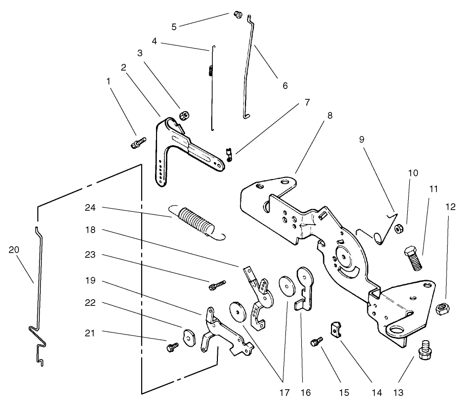 Engine Control Assembly Kohler Cv18s-Ps-61528 And Cv18s-Ps-61529