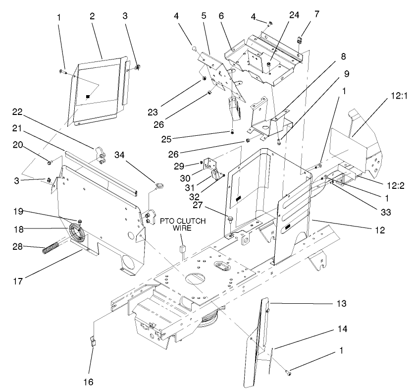 Hoodstand And Firewall Assembly