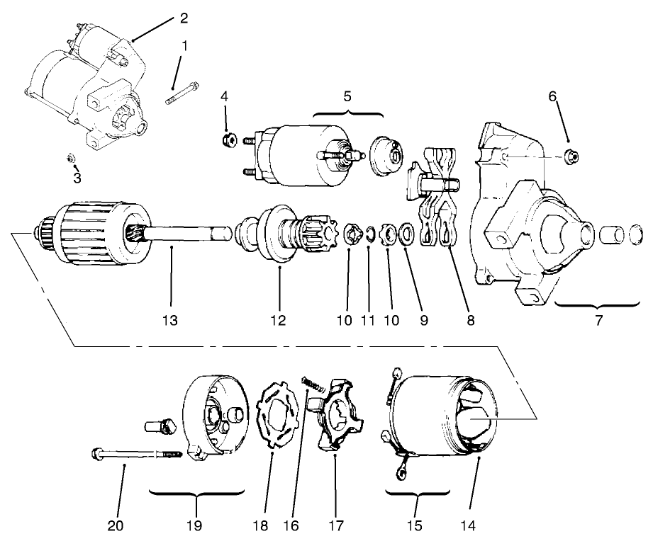 Starting System-Kohler Cv20s-Ps65531 And Ps65532