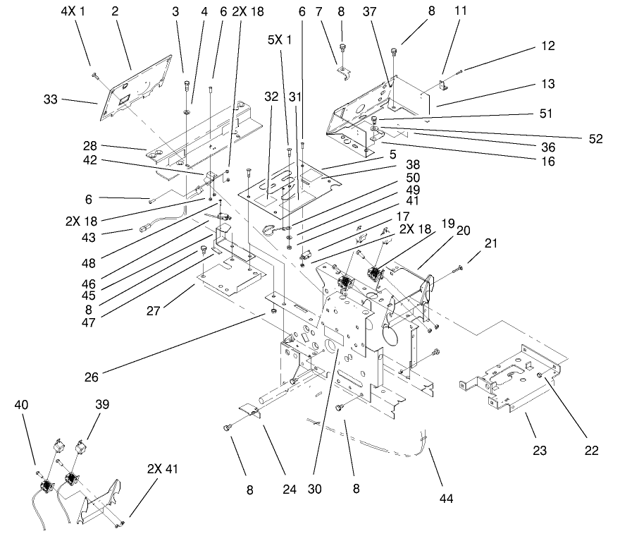 Hoodstand, Console Assembly