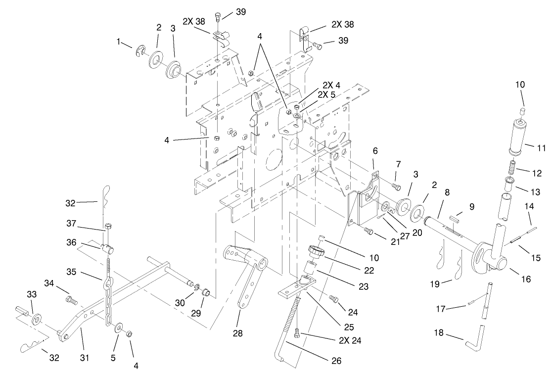 Manual Lift System Assembly