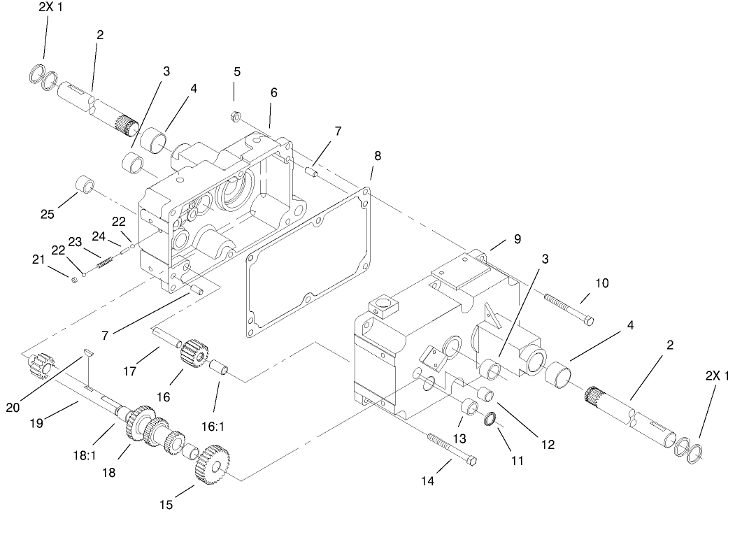 Transmission 8-Speed 8 Pinion (model 73449 Only)