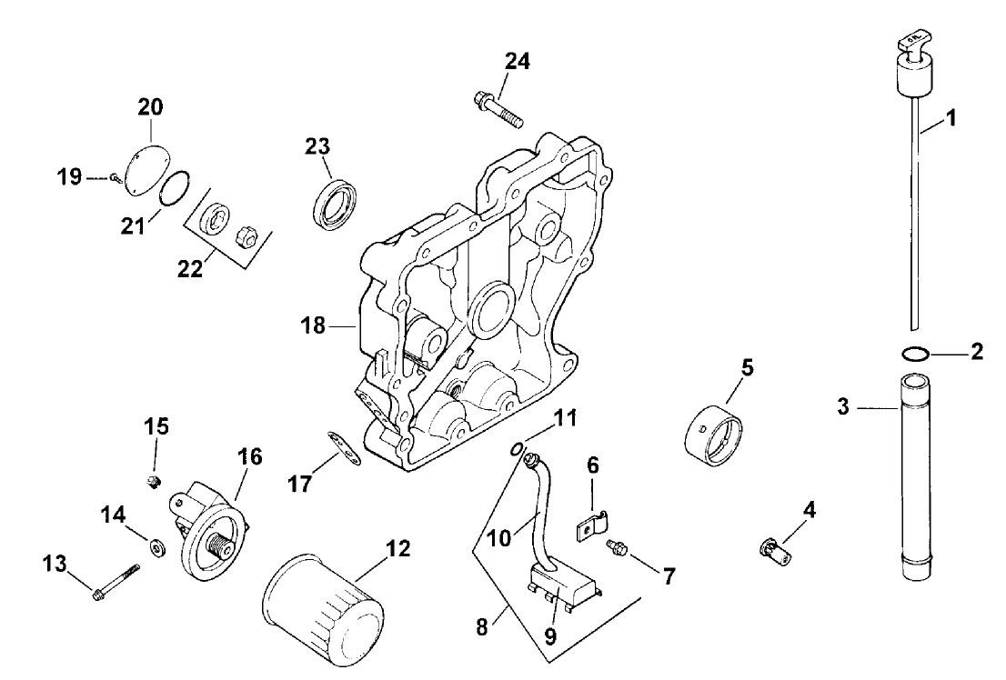 Oil Pan/lubrication (model 73429 Only)