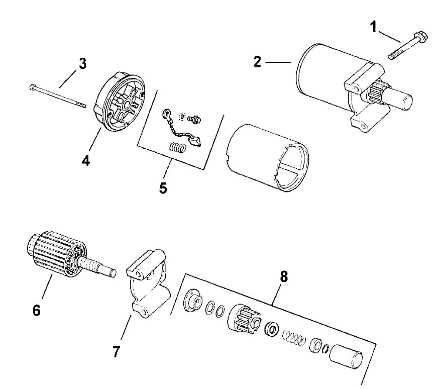 Starter (model 73429 Only)