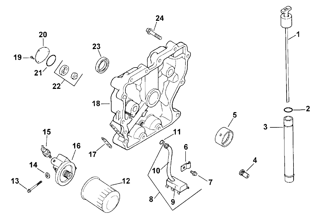 Oil Pan/lubrication (model 73449 Only)