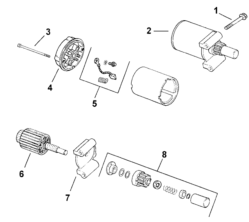 Starter (model 73449 Only)