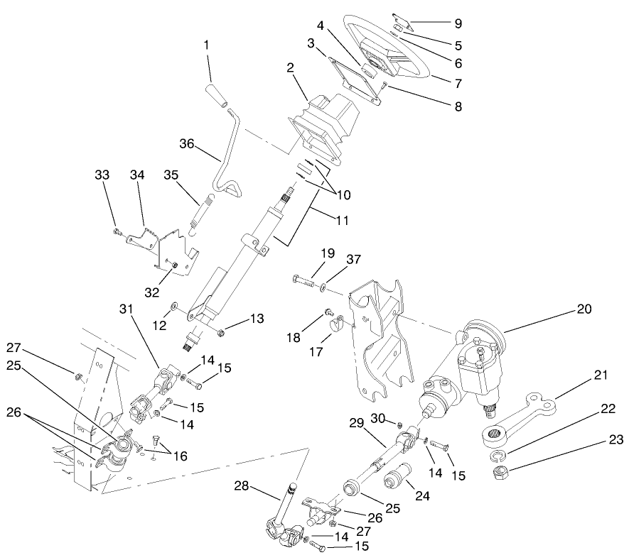 Steering Linkage Assembly