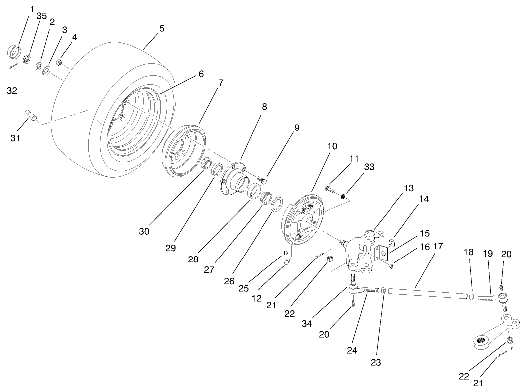 Front Wheel Assembly