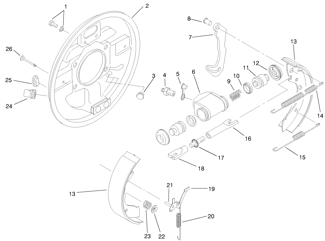Front Brake Assembly