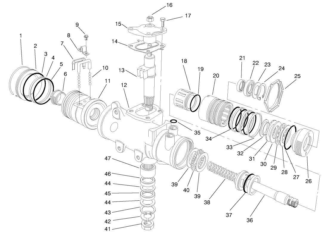 Steering Gear Assembly No. 87-1500