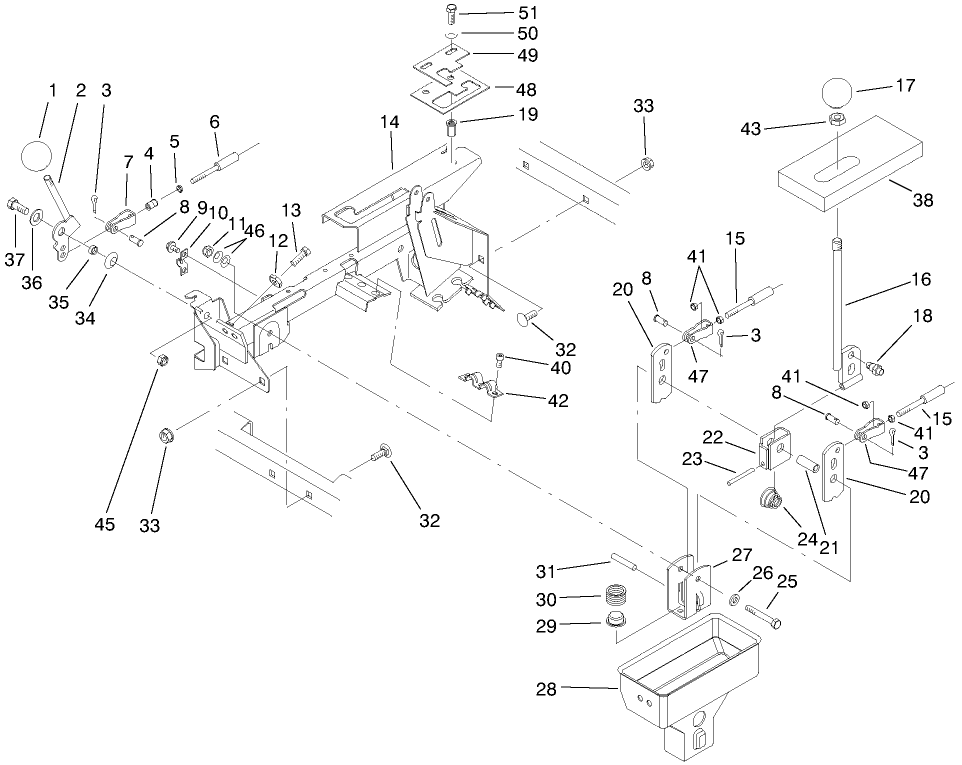 Hi-Lo & Shift Lever Assemblies