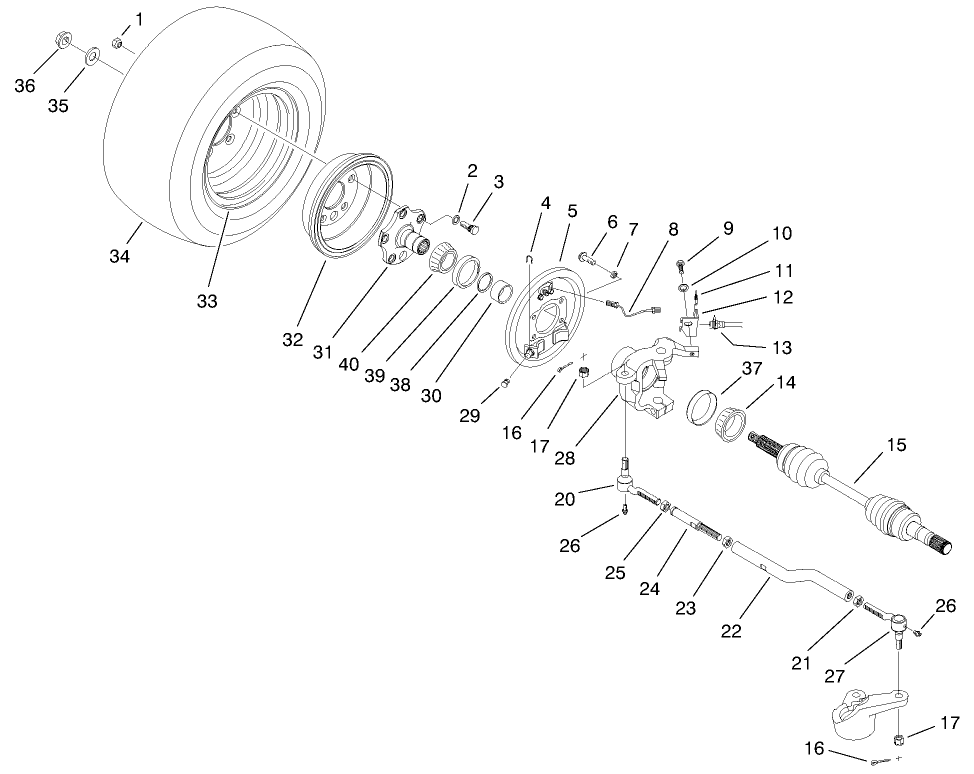 Front Wheel Assembly