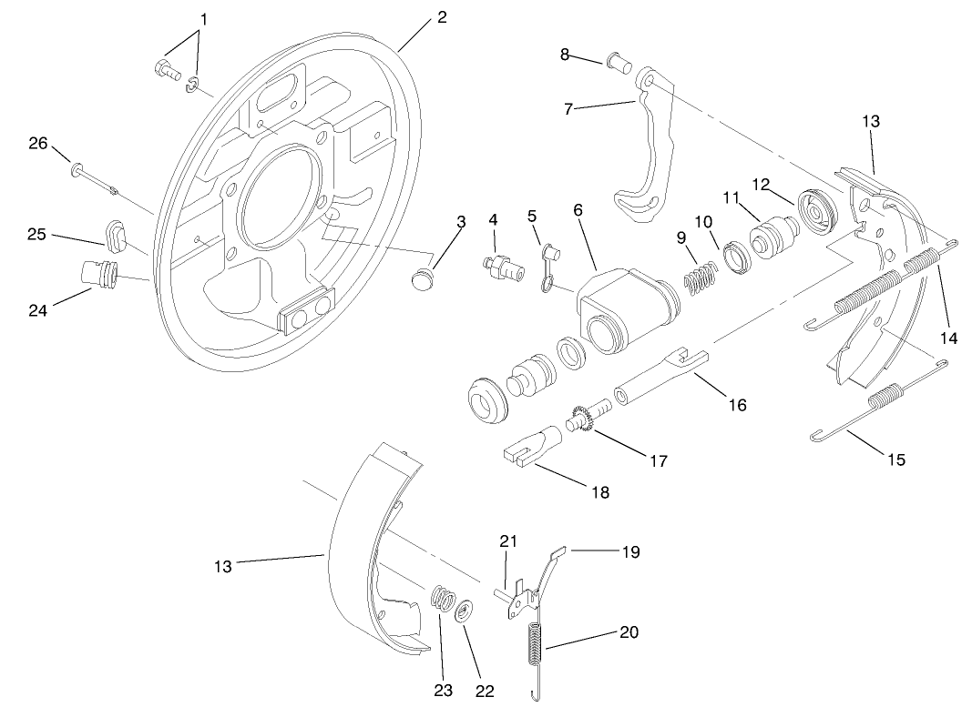 Front Brake Assembly