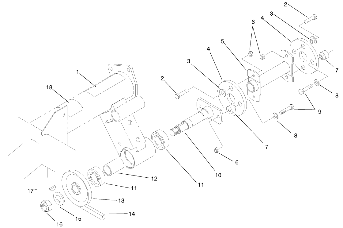 Hydraulic Pump Drive Assembly