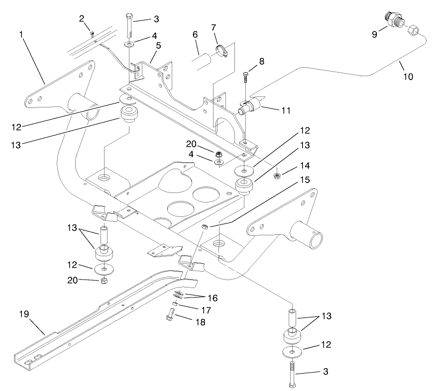 Engine Frame Assembly