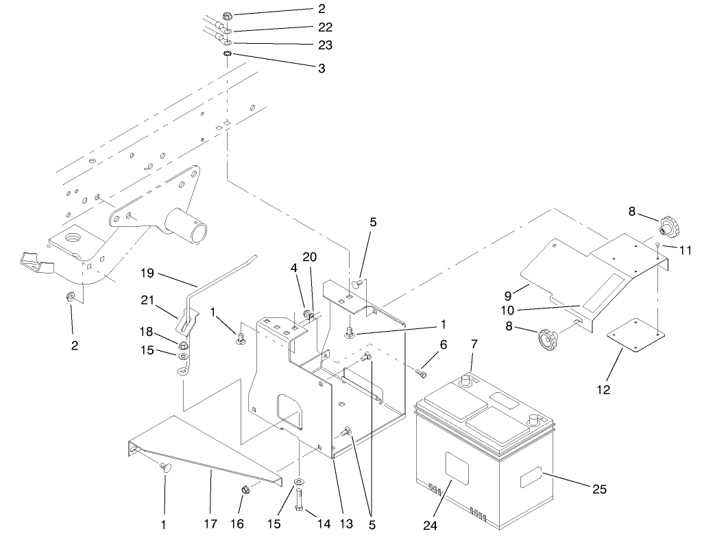 Battery Mount Assembly