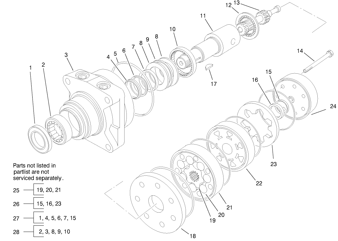 Hydraulic Motor Assembly No. 92-9199
