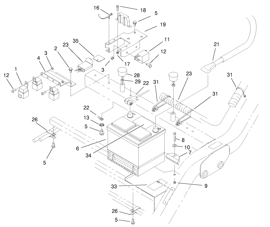 Electronics Installation Assembly