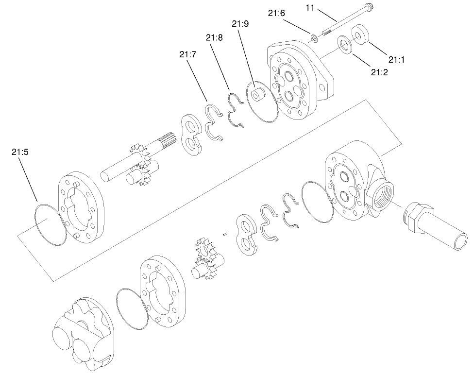 Gear Pump Assembly No. 94-6390