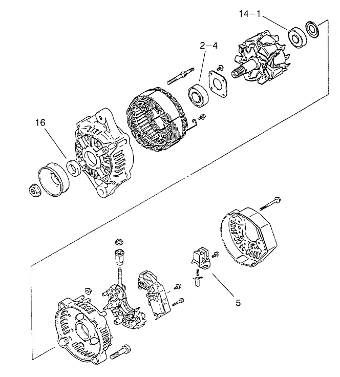 Alternator Assembly No. 99-9209