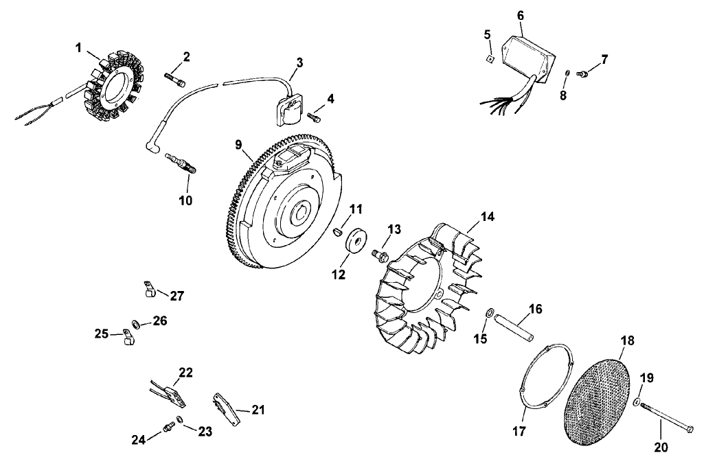 Ignition/electrical (kohler Ch25s Ps68656)