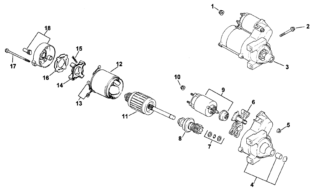 Starting System (kohler Ch25s Ps68656)
