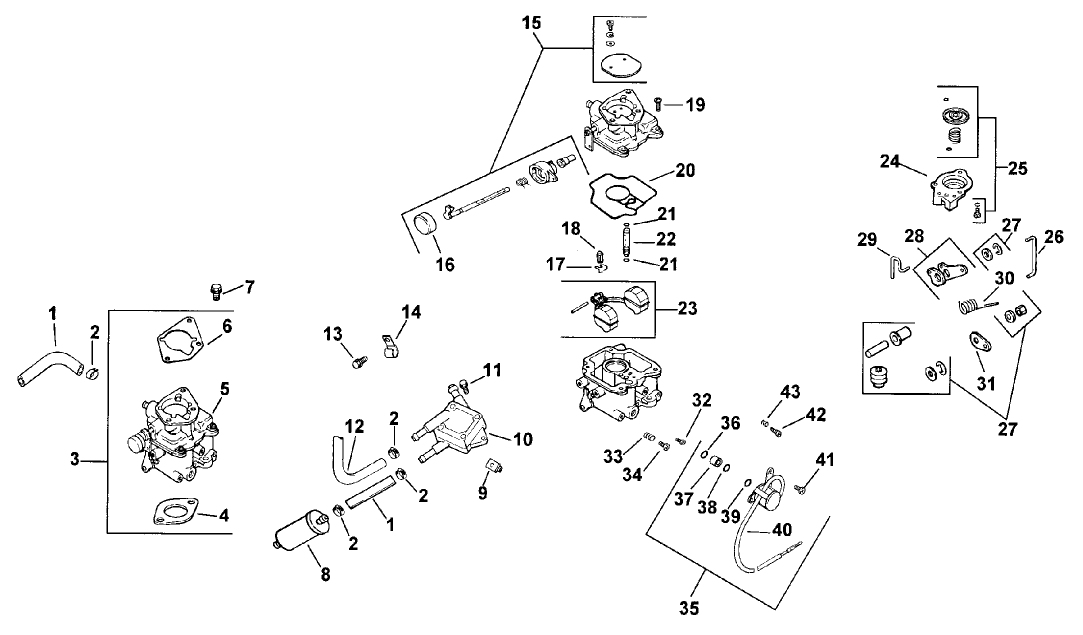 Fuel System (kohler Ch25s Ps68656)