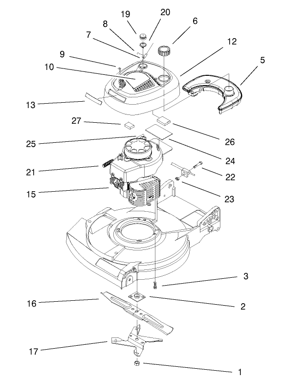 Engine & Blade Assembly