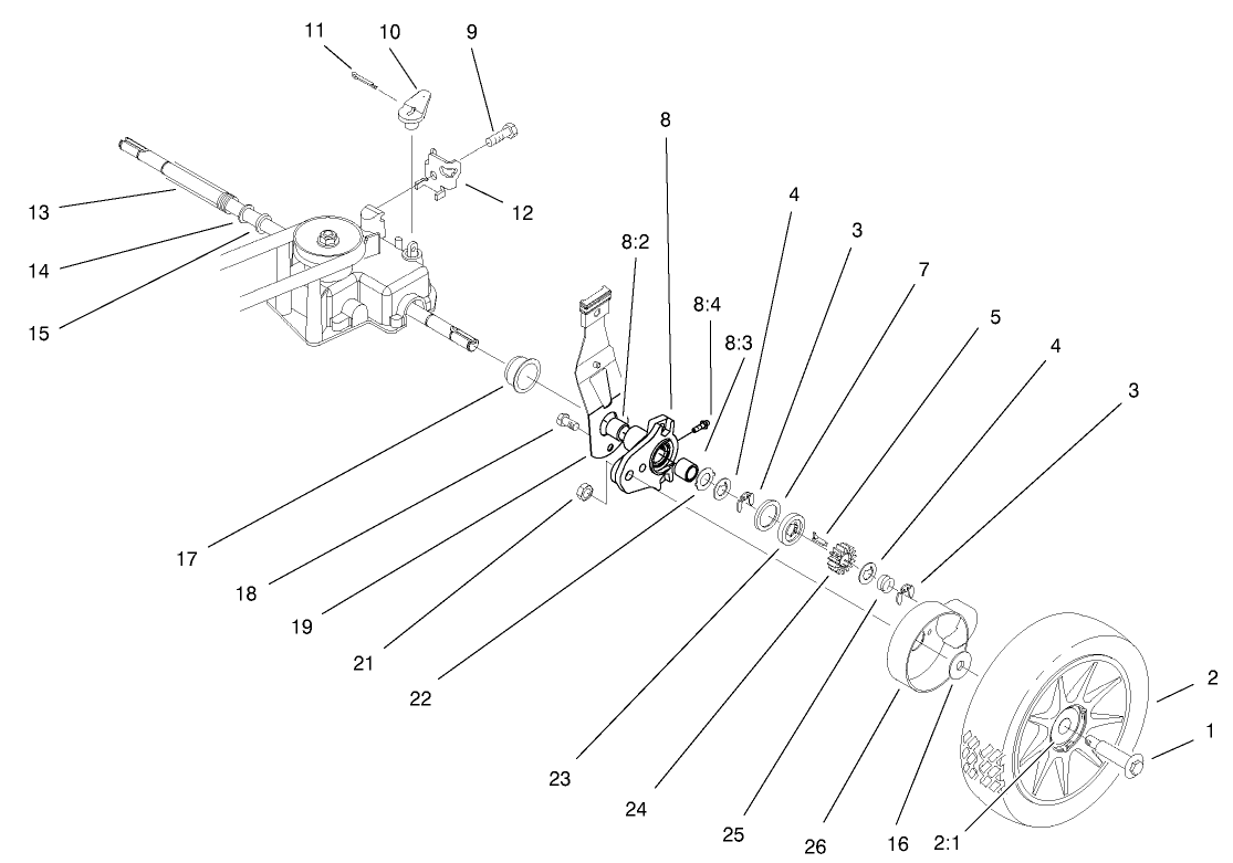 Rear Axle Assembly