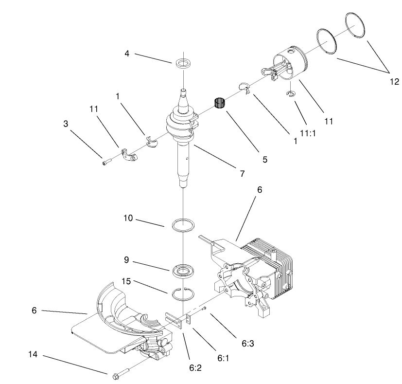 Short Block Assembly No. 95-7636