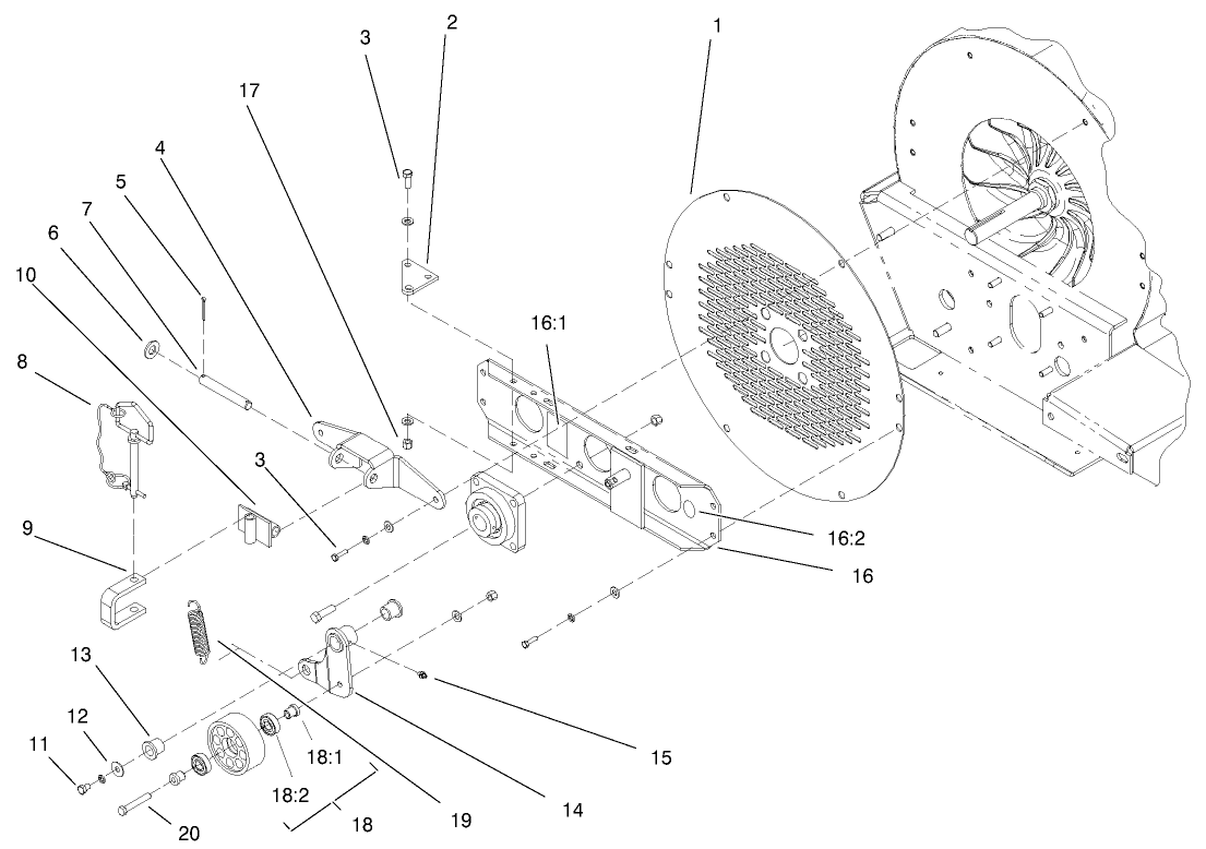Bearing And Screen Assembly