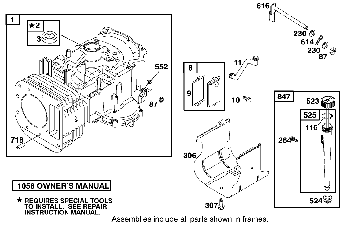Engine Briggs & Stratton Model 28q777-0690-E1