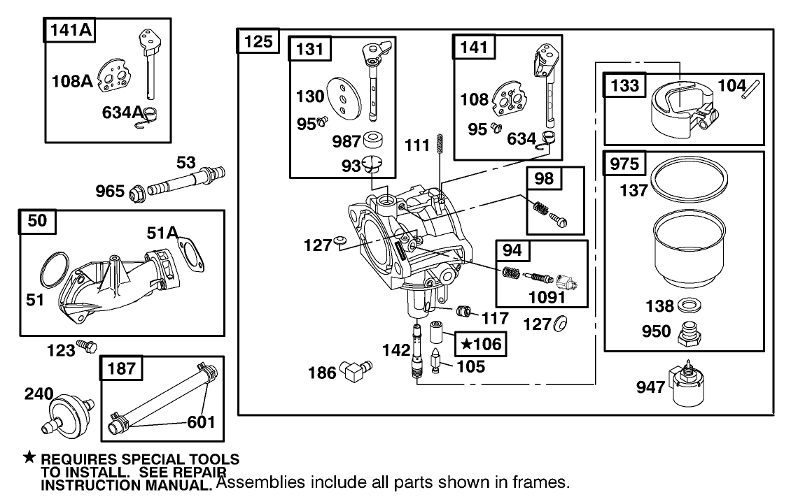 Engine Briggs & Stratton Model 28q777-0690-E1