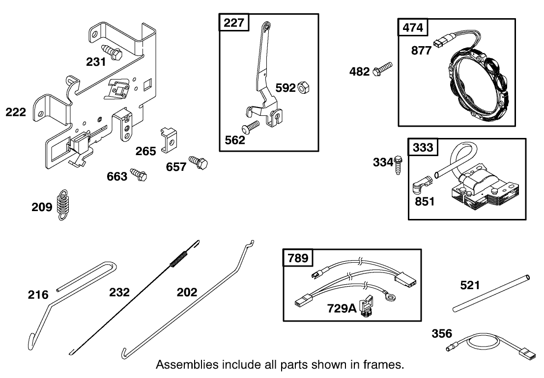 Engine Briggs & Stratton Model 28q777-0690-E1