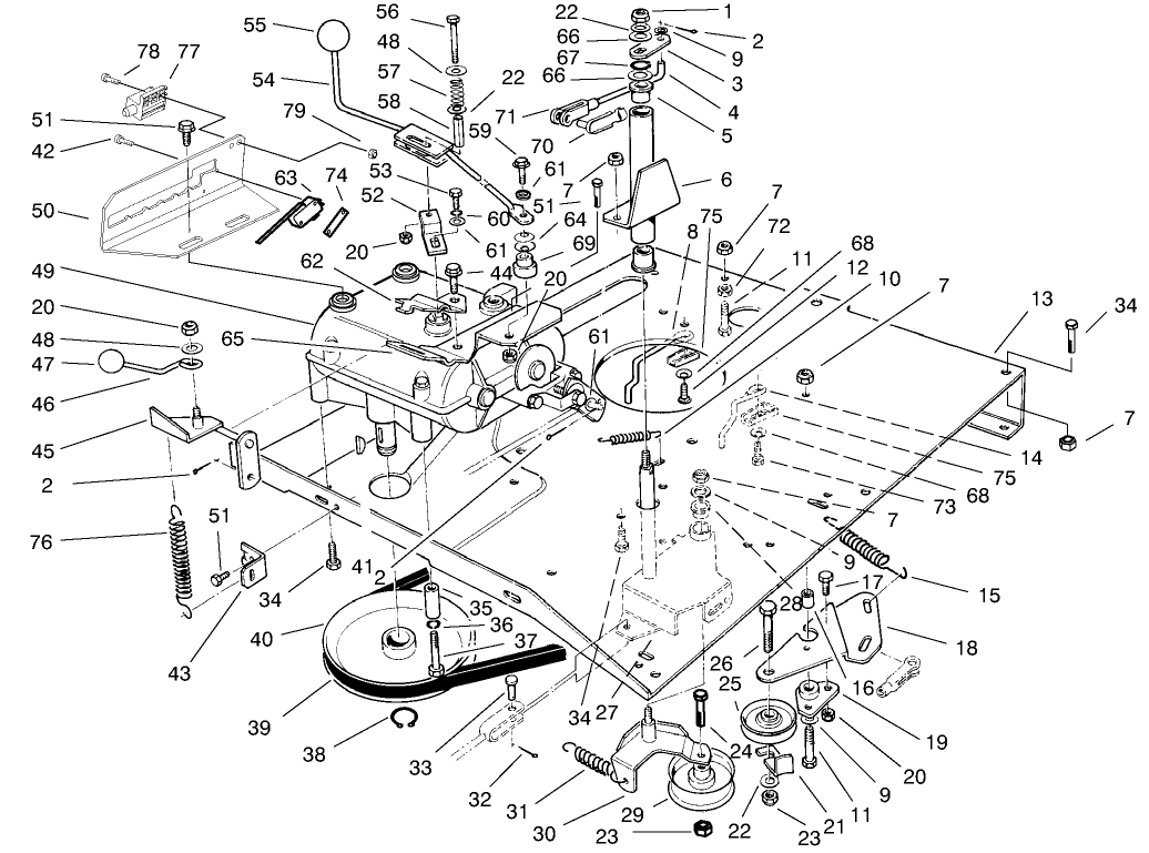 Transmission & Linkage Assembly
