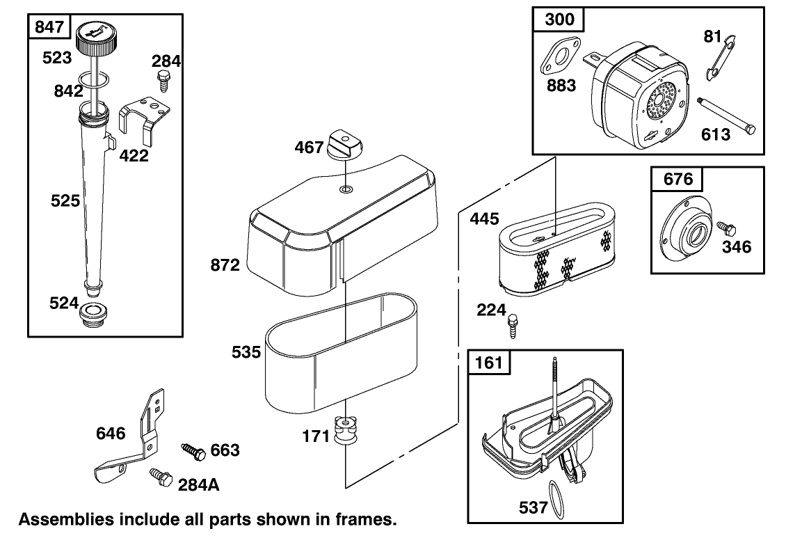 Engine Briggs & Stratton Model 195707-0421-E1