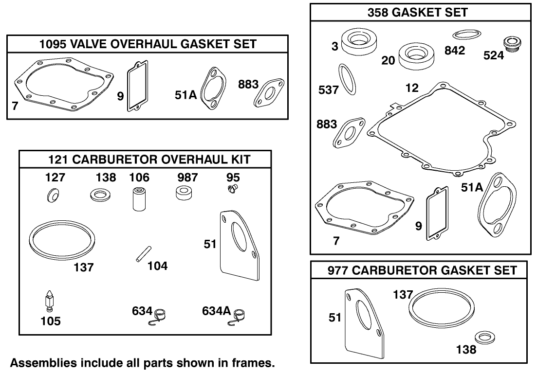 Engine Briggs & Stratton Model 195707-0421-E1
