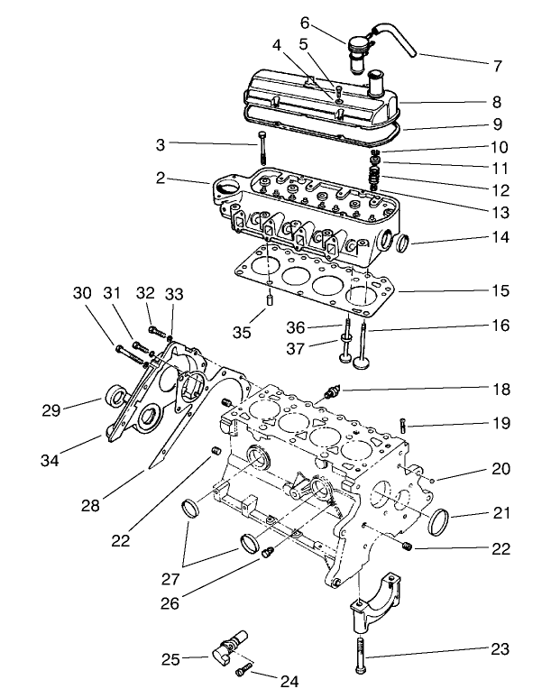 Cylinder Head & Valve Assembly