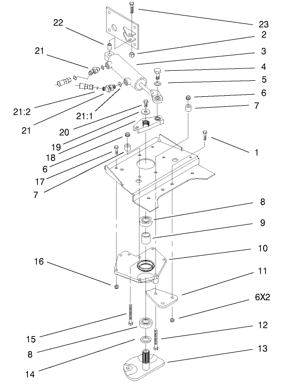 Lower Power Steering Assembly