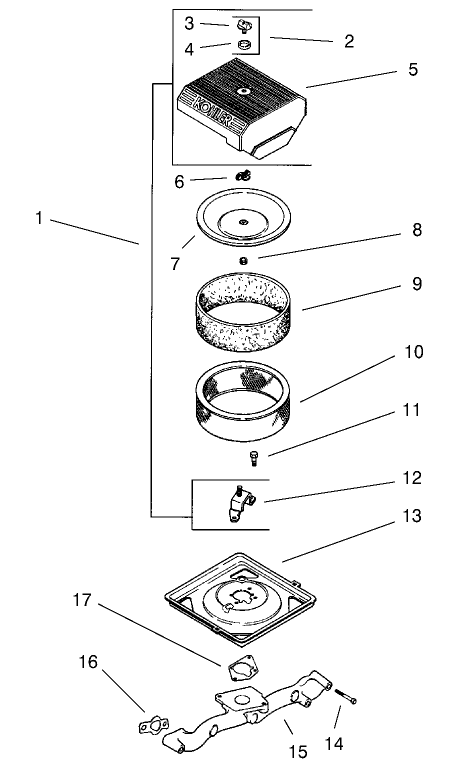 Air Intake-Kohler #ch22s-Ps-66545